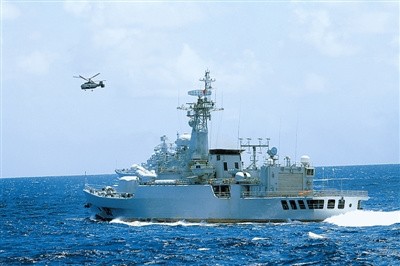 Hạm đội Đông Hải diễn tập săn ngầm (ảnh minh họa)